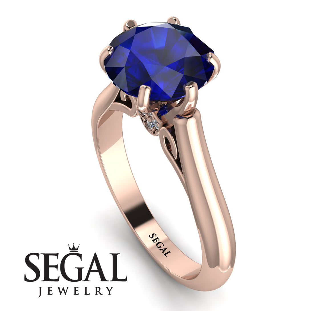 3ct Sapphire Engagement Ring - June No. 14