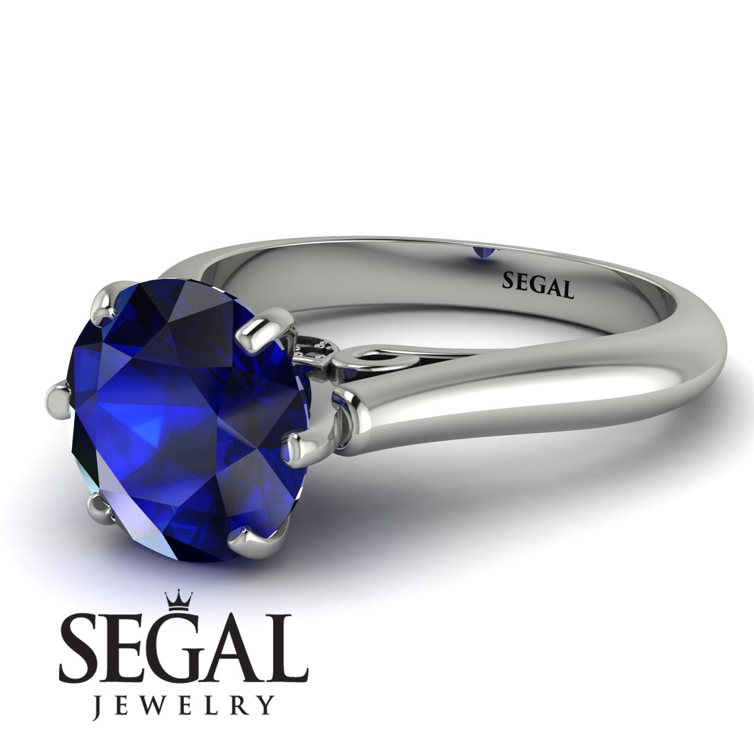 3ct Sapphire Engagement Ring - June No. 45