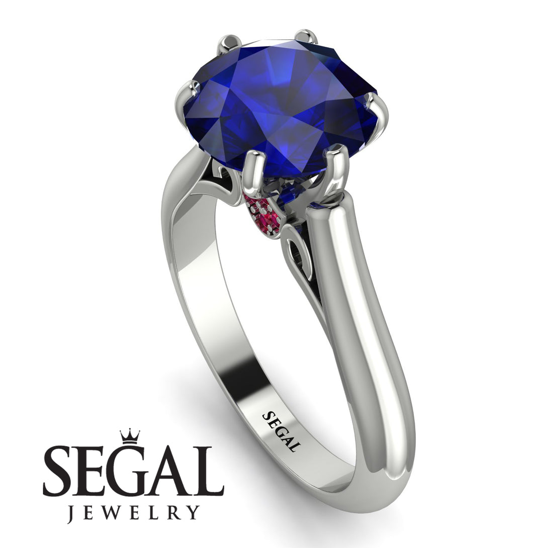 3ct Sapphire Engagement Ring - June No. 60