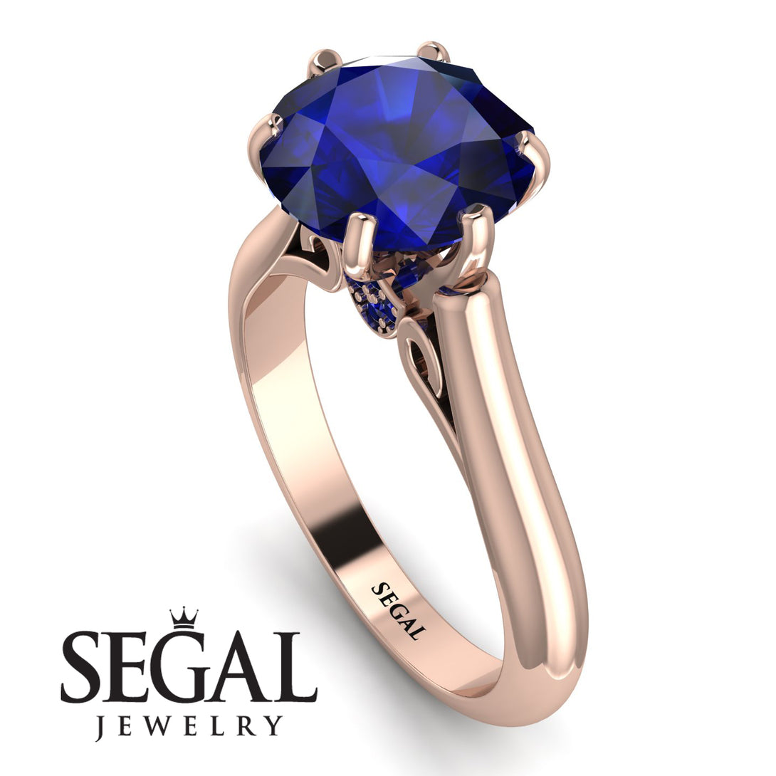 3ct Sapphire Engagement Ring - June No. 74