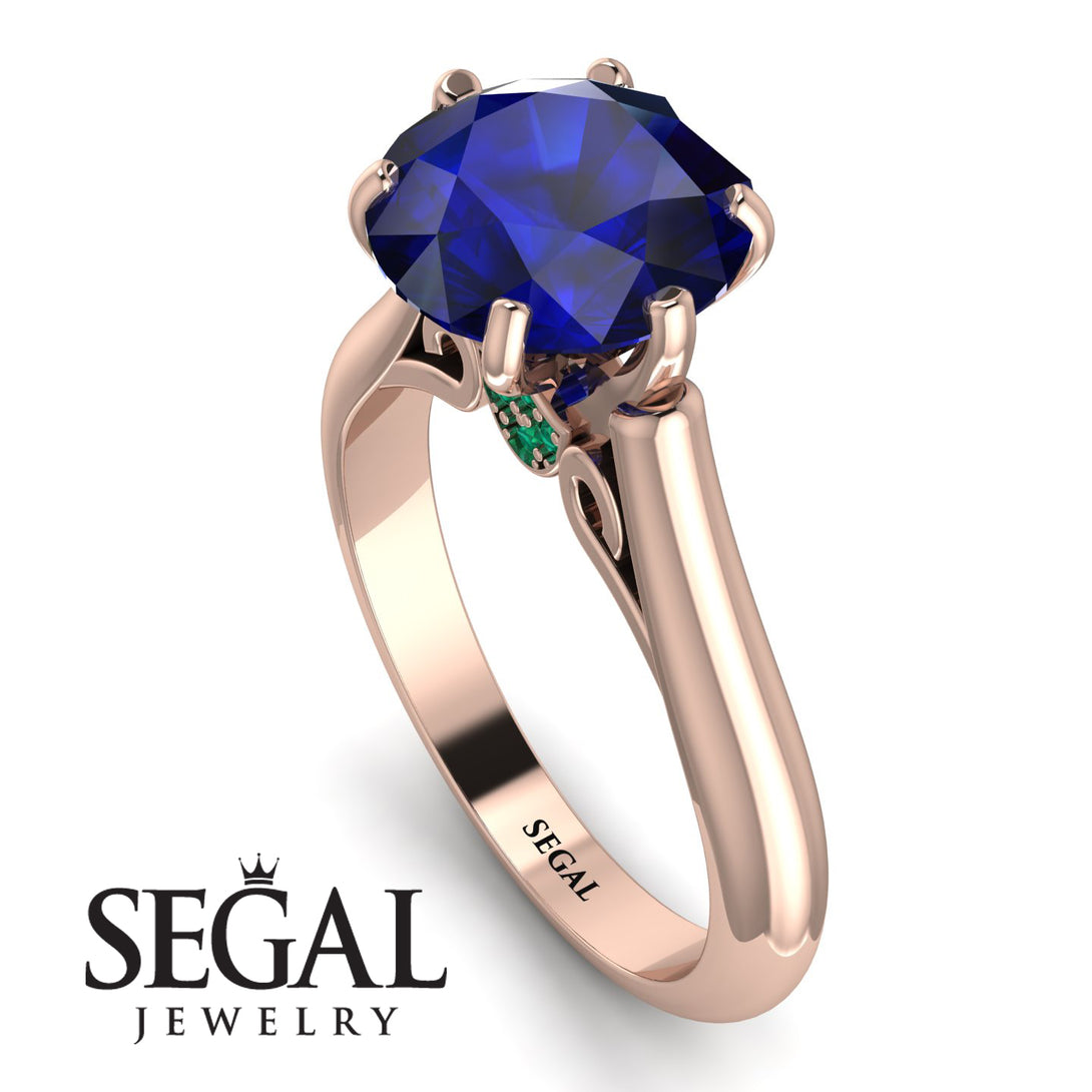 3ct Sapphire Engagement Ring - June No. 29
