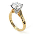 Two Tones 3ct Diamond Engagement Ring - June No. 77