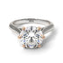 Two Tones 3ct Diamond Engagement Ring - June No. 78