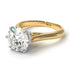 Two Tones 3ct Diamond Engagement Ring - June No. 77