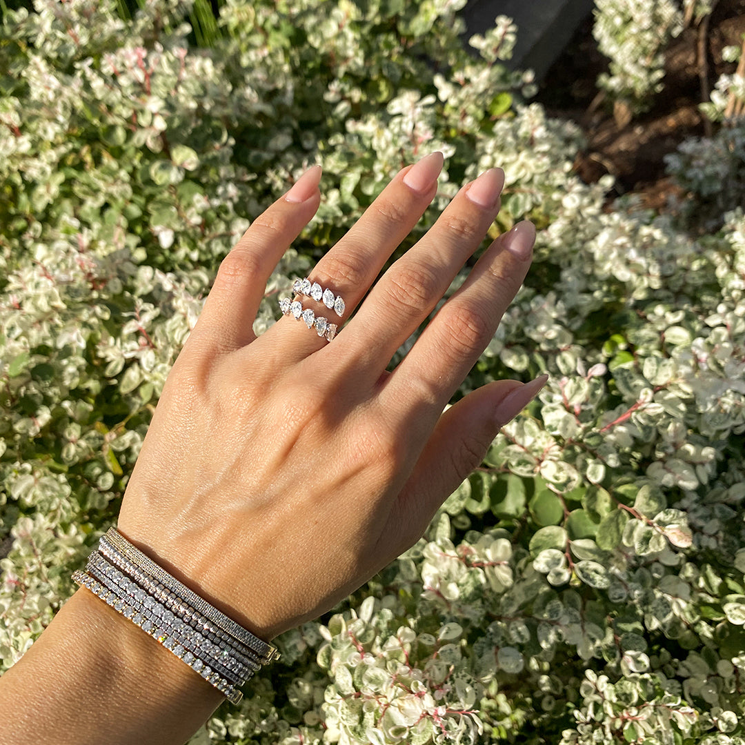 Unique Elegant Diamond Ring - Asteria no. 1