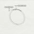 Thin Eternity Black Diamond Band - Daisy No. 9 image 4