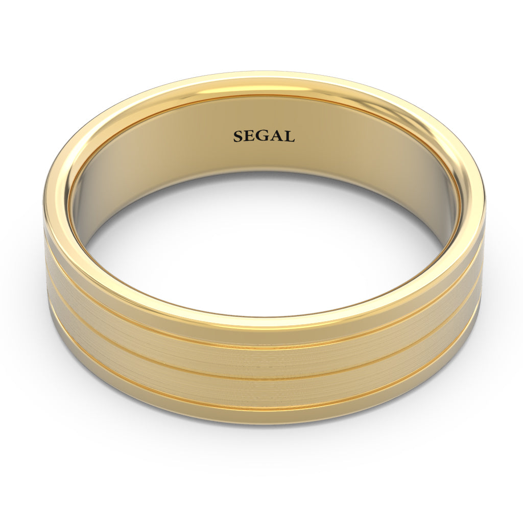 Classic Minimal Wedding Band - Theodore No. 1