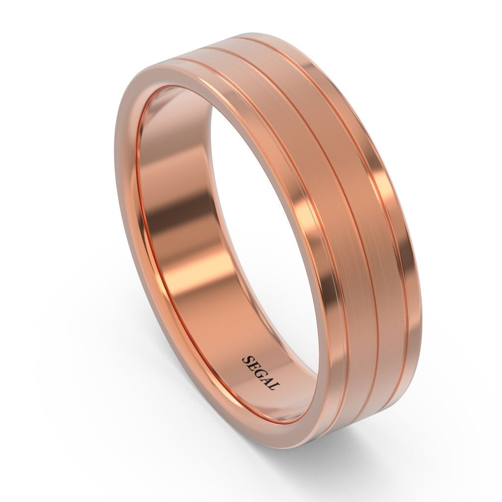 Classic Minimal Wedding Band - Theodore No. 2