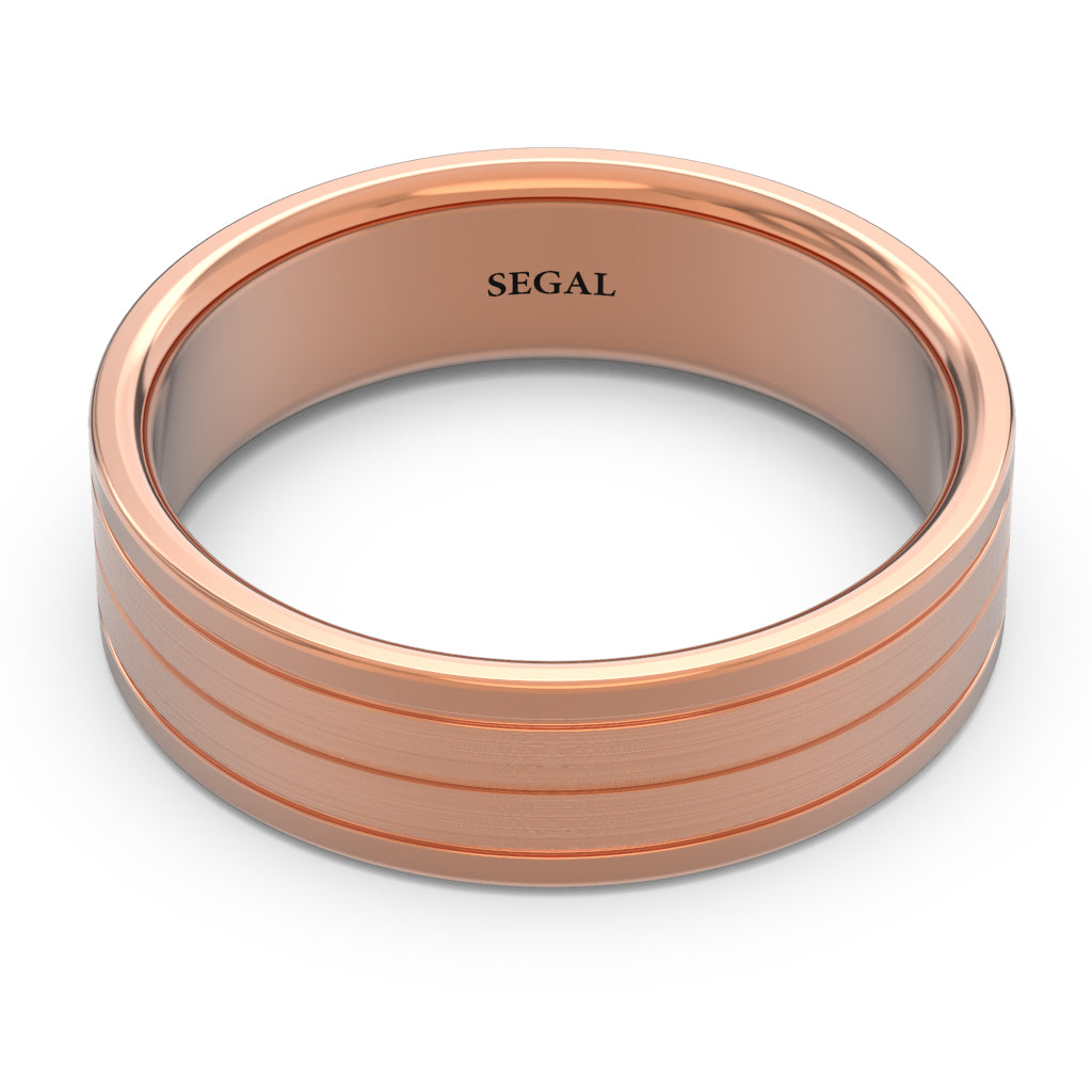 Classic Minimal Wedding Band - Theodore No. 2