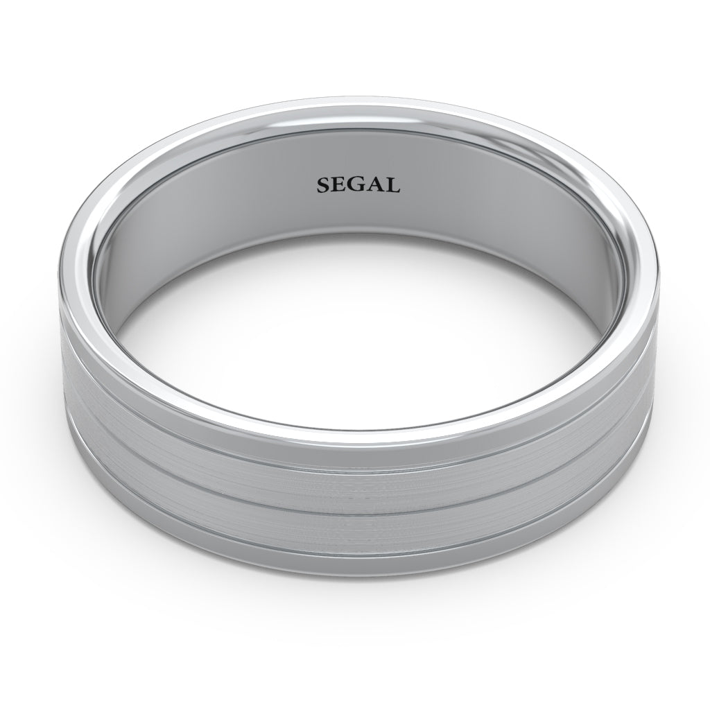 Classic Minimal Wedding Band - Theodore No. 3