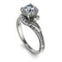Twist Shank Diamond Engagement Ring - Maria No. 3