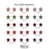 Star Halo Diamond Earrings - Zelda No. 32