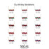 Black Diamond Baguette Necklace Mix - Kinley No. 45