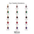 Hidden Halo Black Diamond Necklace - Catalina No. 38
