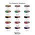 3 Stones Princess Black Diamond Ring - Rebecca No. 53 image 8
