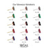 Hidden Halo Emerald Cut Ruby Earrings - Vanessa No. 71 image 8