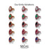 Glamorous Oval Sapphire Bridal Set - Emily No. 28