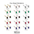 Hidden Diamonds Emerald Cut Ruby Earrings - Angel No. 27 image 11