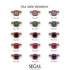 Cushion Black Diamond Halo Engagement Ring - Jade No. 23 image 8