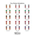 Bezel Emerald Earrings In Pear Shaped - Aniya No. 6