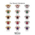 Double Halo Sapphire Cushion Engagement Ring - Sharon No. 15 image 8