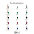 Hidden Halo Cushion Ruby Necklace - Alivia No. 12 image 12