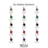 Ruby Necklace With Hidden Halo - Adaline No. 57 image 7