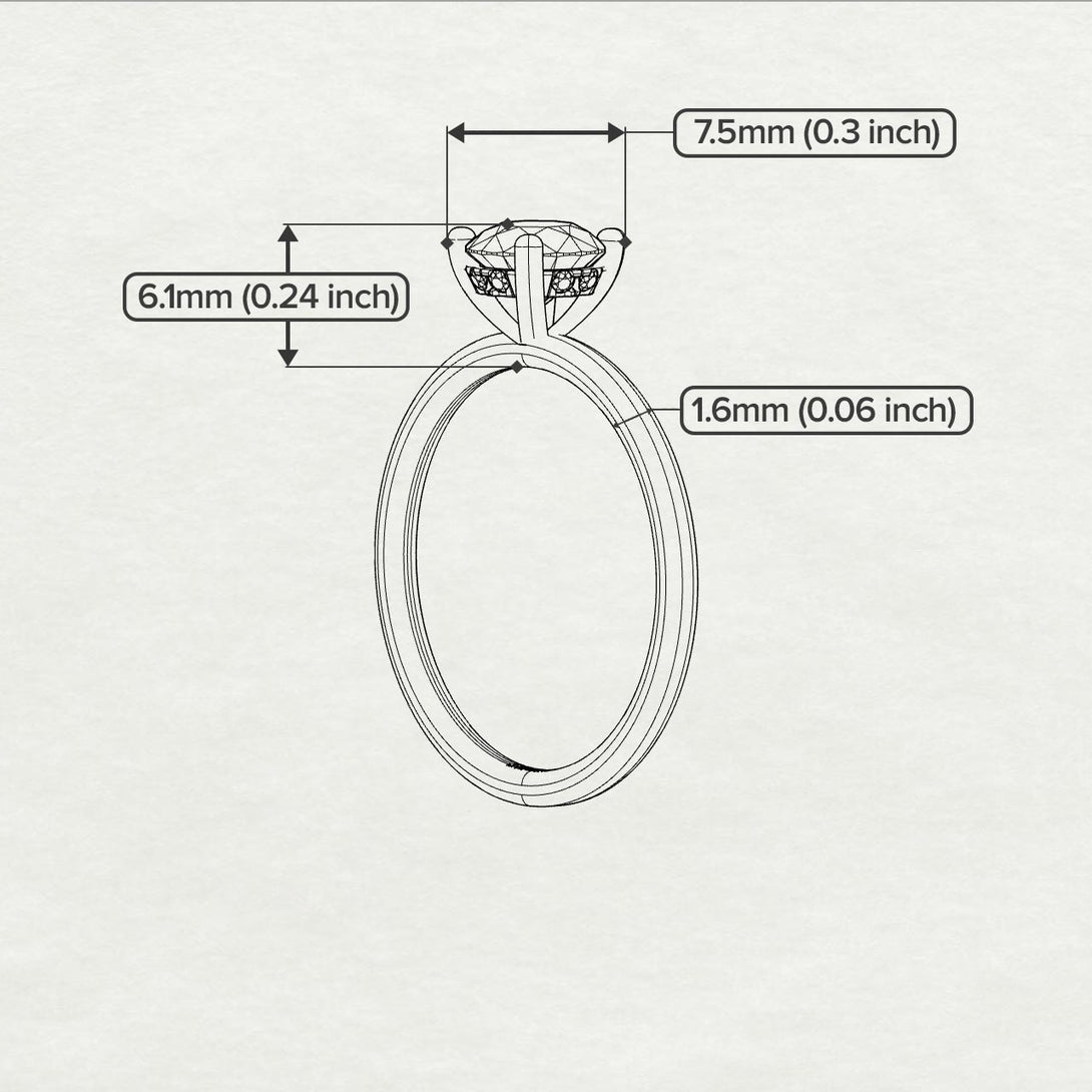 Classic Diamond Ring - Sienna No. 2