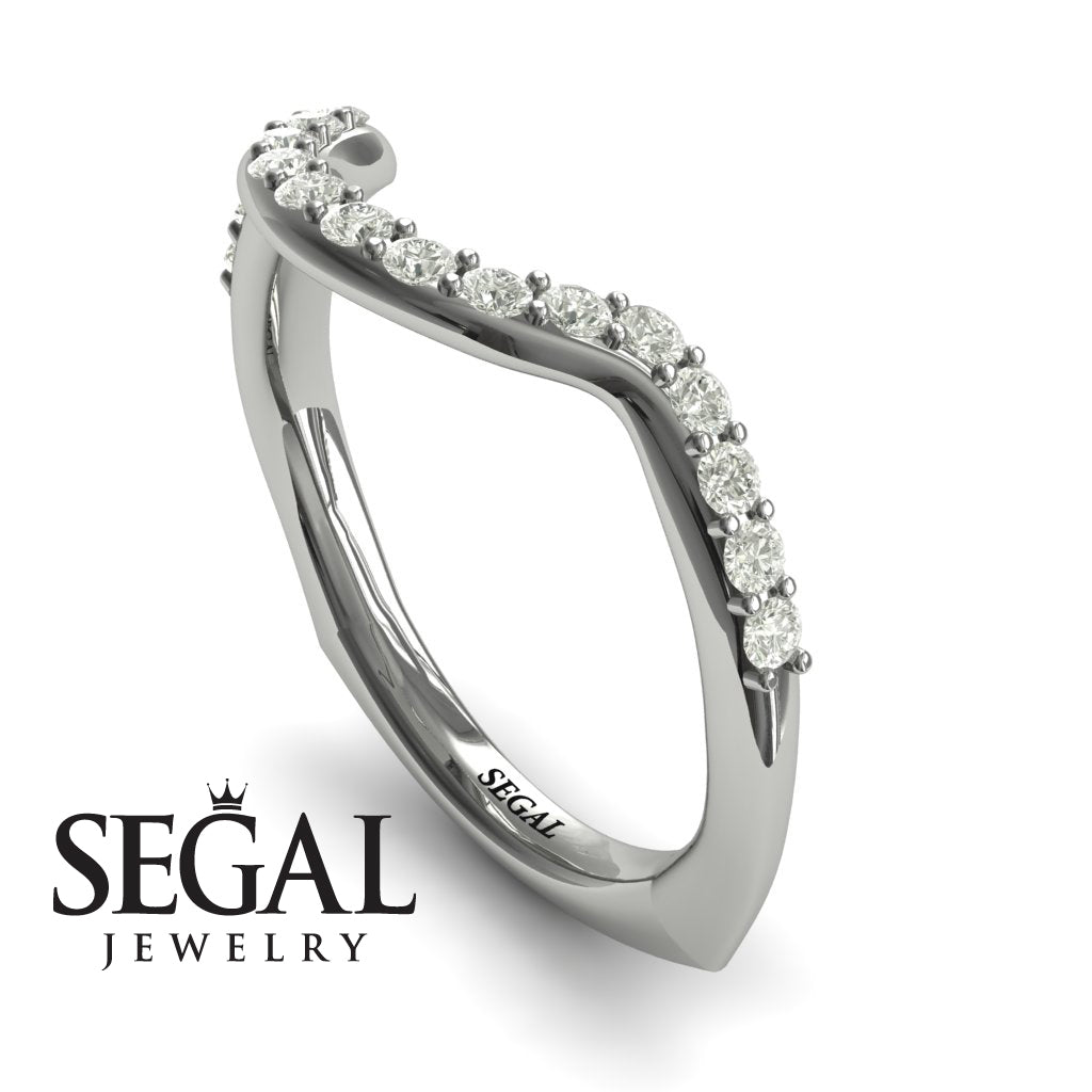Halo's Vintage Wedding Ring Sets Diamond Ring- Clara no. 3
