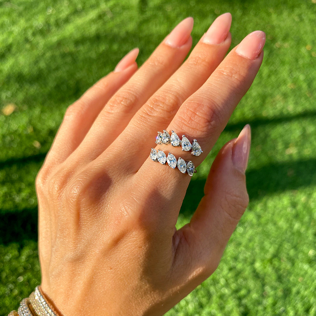 Unique Elegant Diamond Ring - Asteria no. 1