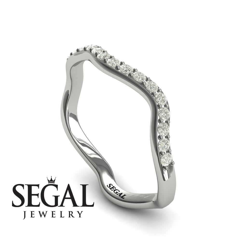 The Leaves Festival Bridal Set Diamond Ring- Allison no. 3