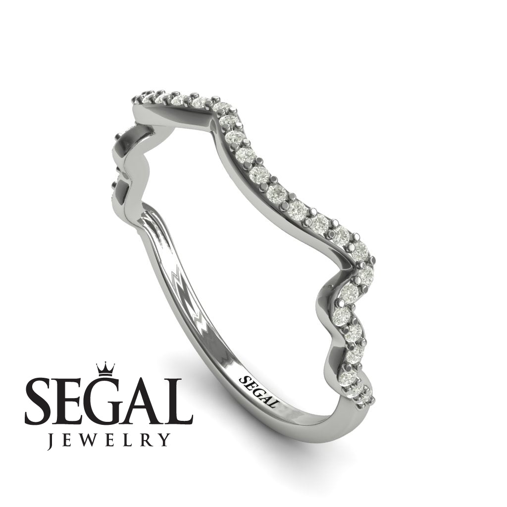 The 4th Season Bridal Set Flower Ring Diamond Ring- Lauren no. 3