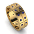 Glamorous Eternity Sapphire Wedding Band - Carter No. 13 image 1