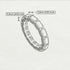 Eternity Emerald Hidden Rubys Band - Ember No. 56 image 4