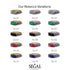 3 Stones Princess Black Diamond Ring - Rebecca No. 9 image 9