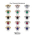 0.8 Carat Diamond Halo Engagement Ring - Pamela No. 2 image 9