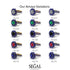 Glamorous Diamond Halo Engagement Ring - Amaya No. 48 image 9