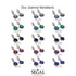 Hidden Halo Black Diamond Earrings - Joanna No. 38 image 9