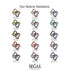 Two Hearts Black Diamond Ring - Selena No. 23 image 9