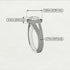 Milgrain Round Ruby Engagement Ring - Payton No. 25 image 4