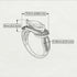 Milgrain Marquise Diamond Engagement Ring - Marley No. 1 image 4