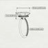 Hidden Halo Emerald Cut Diamond Engagement Ring - Vanessa No. 3