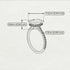 Hidden Halo Cushion Ruby Ring - Alayna No. 41 image 4