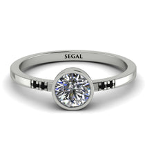 Bezel Minimalist Diamond Ring - Kinsley No. 18 image 1
