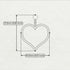Classic Heart Pendant - Heart No. 2