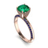 Classic Emerald Ring With A Twist - Leilani No. 65 image 1