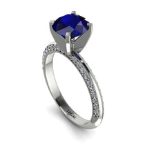 Classic Sapphire Ring With A Twist - Leilani No. 15 image 1