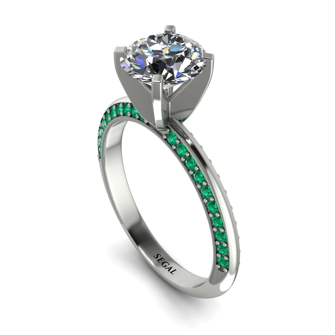 Classic Diamond Ring With A Twist - Leilani No. 18
