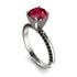 Classic Ruby Ring With A Twist - Leilani No. 42 image 1