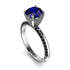 Classic Sapphire Ring With A Twist - Leilani No. 45